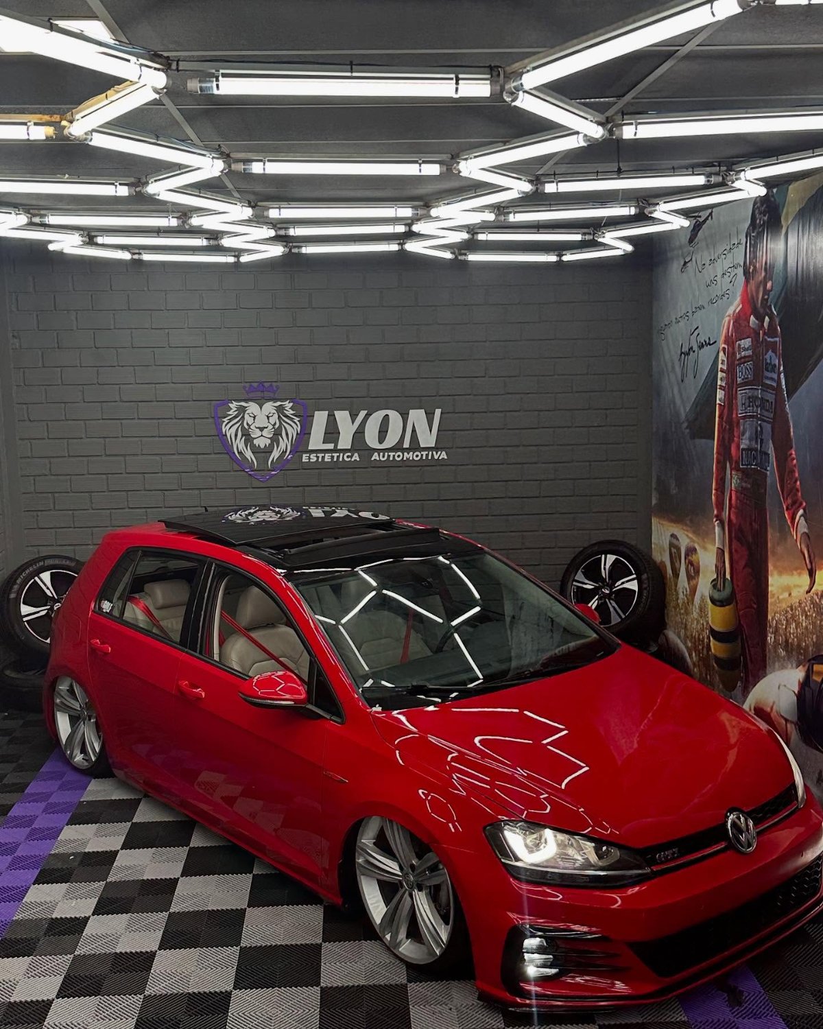 Serviço de Polimento Técnico realizado pela Lyon Estética Automotiva