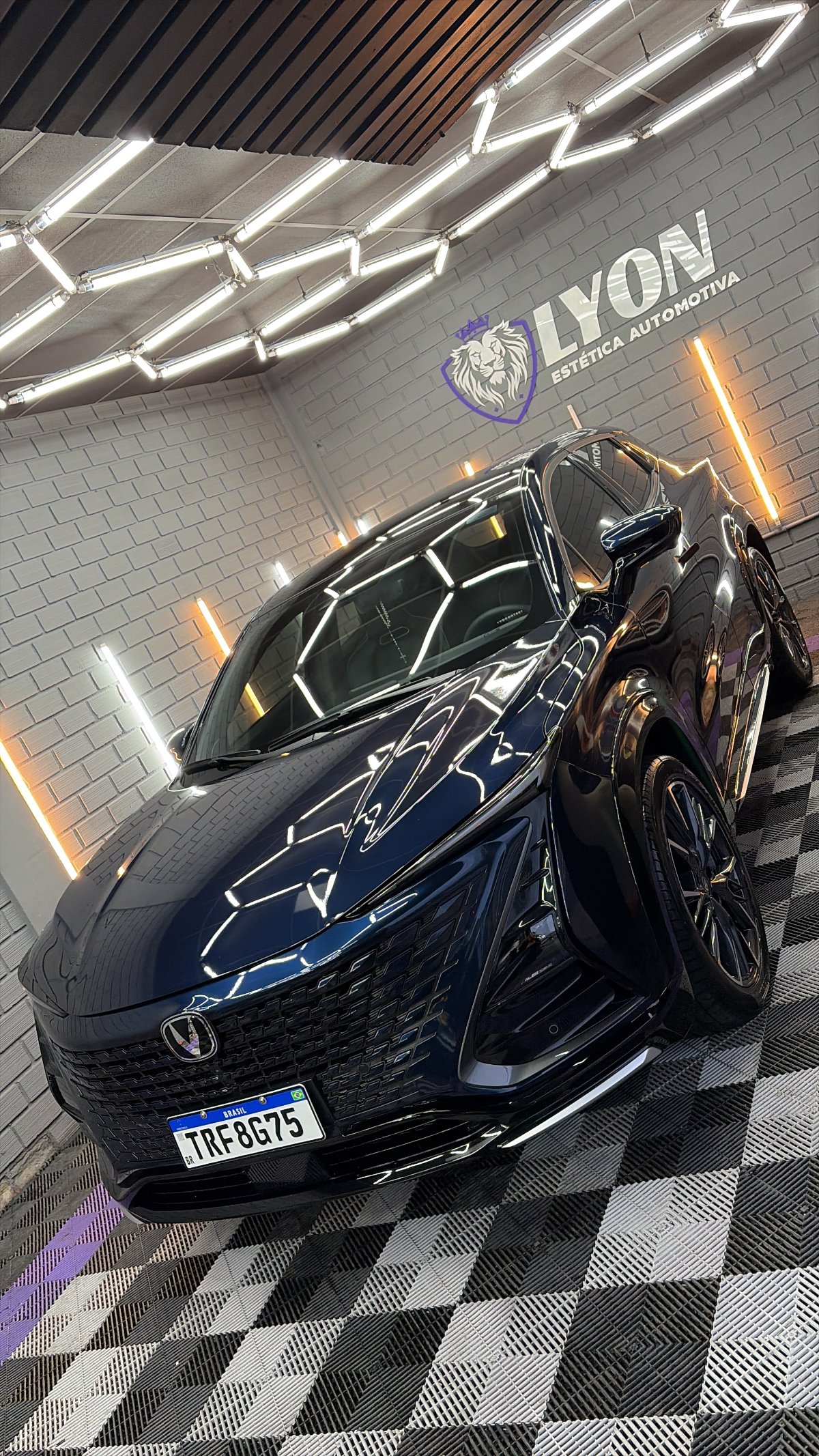 Serviço de Vitrificação Premium realizado pela Lyon Estética Automotiva